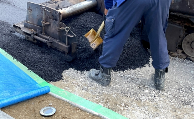 サンプルCL建築の作業の様子